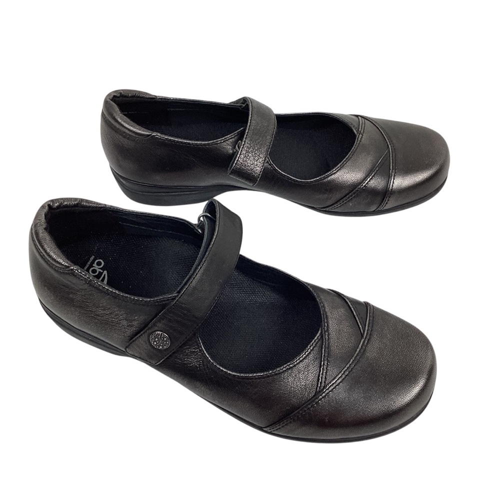 NWOT ABEO Abby Leather Mary Jane Shoe Black - Picture 13 of 13